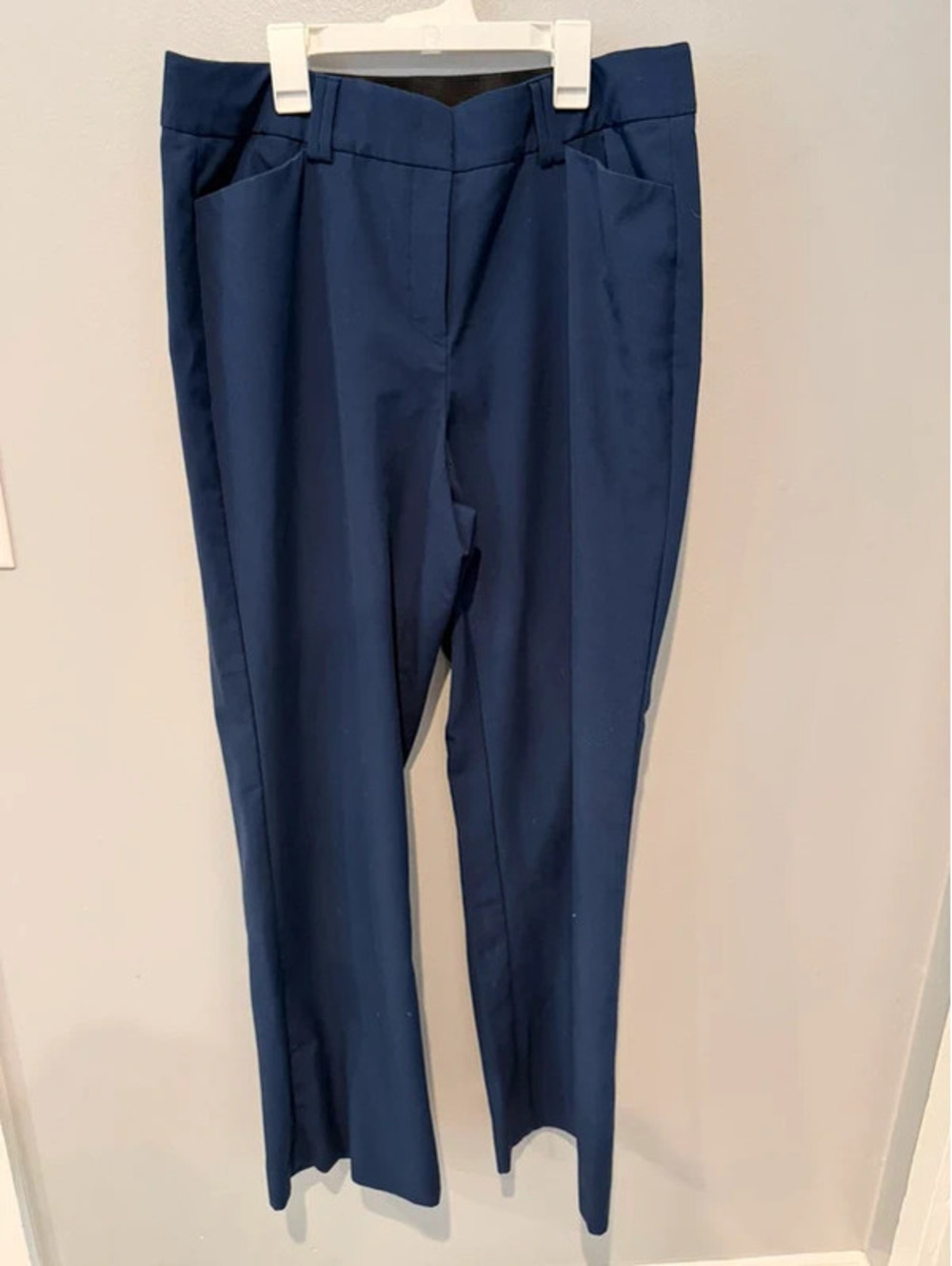 INC International Concepts Navy Dress Pants Size 12L Stretch Career